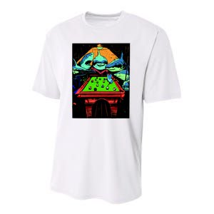 Billard Sharks Youth Performance Sprint T-Shirt