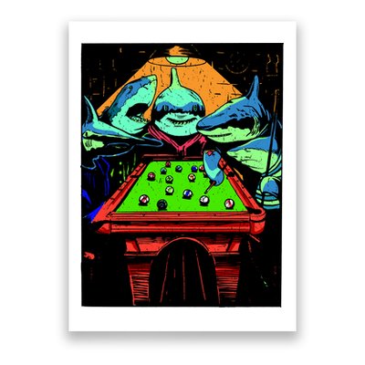 Billard Sharks Poster