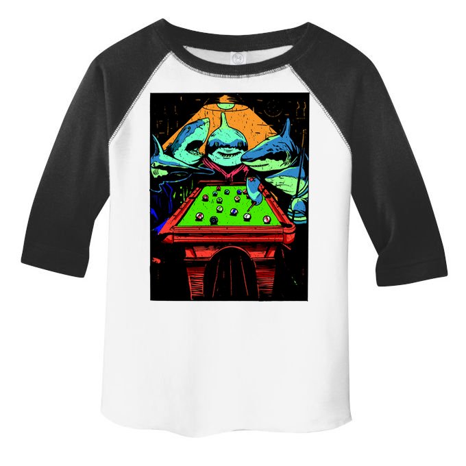 Billard Sharks Toddler Fine Jersey T-Shirt