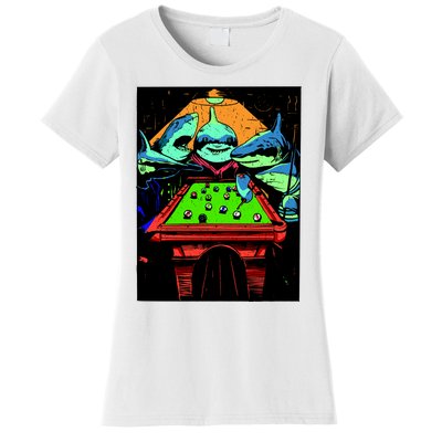 Billard Sharks Women's T-Shirt