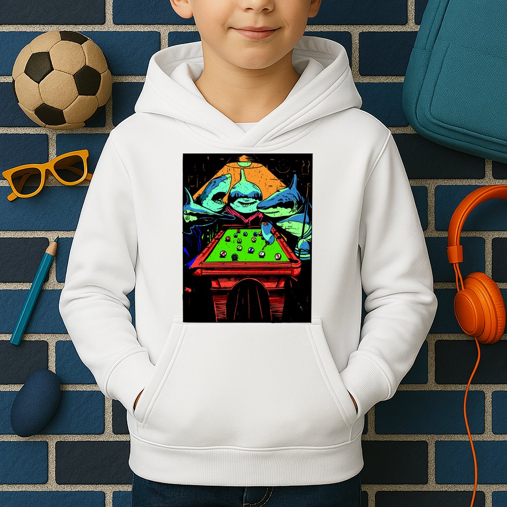 Billard Sharks Kids Hoodie