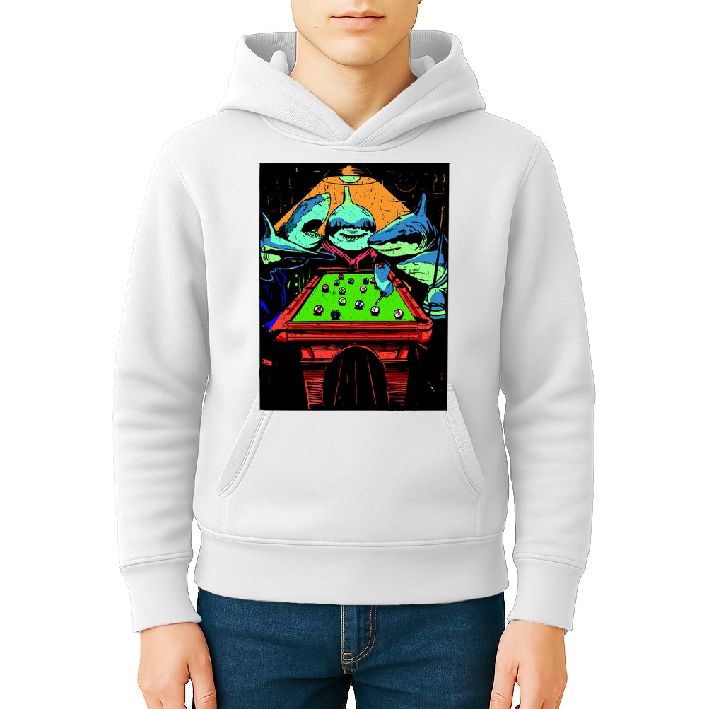 Billard Sharks Kids Hoodie