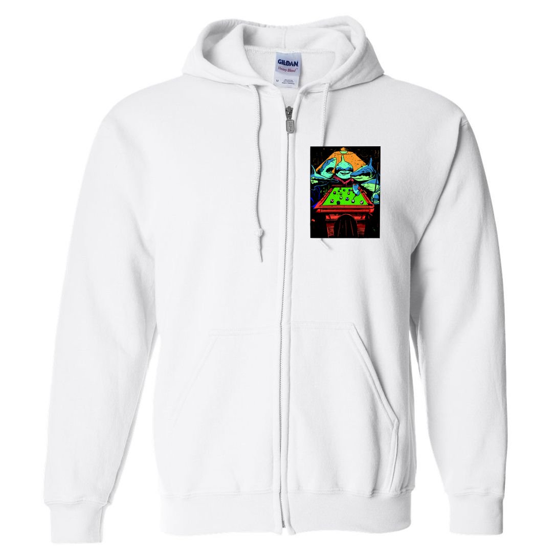 Billard Sharks Full Zip Hoodie