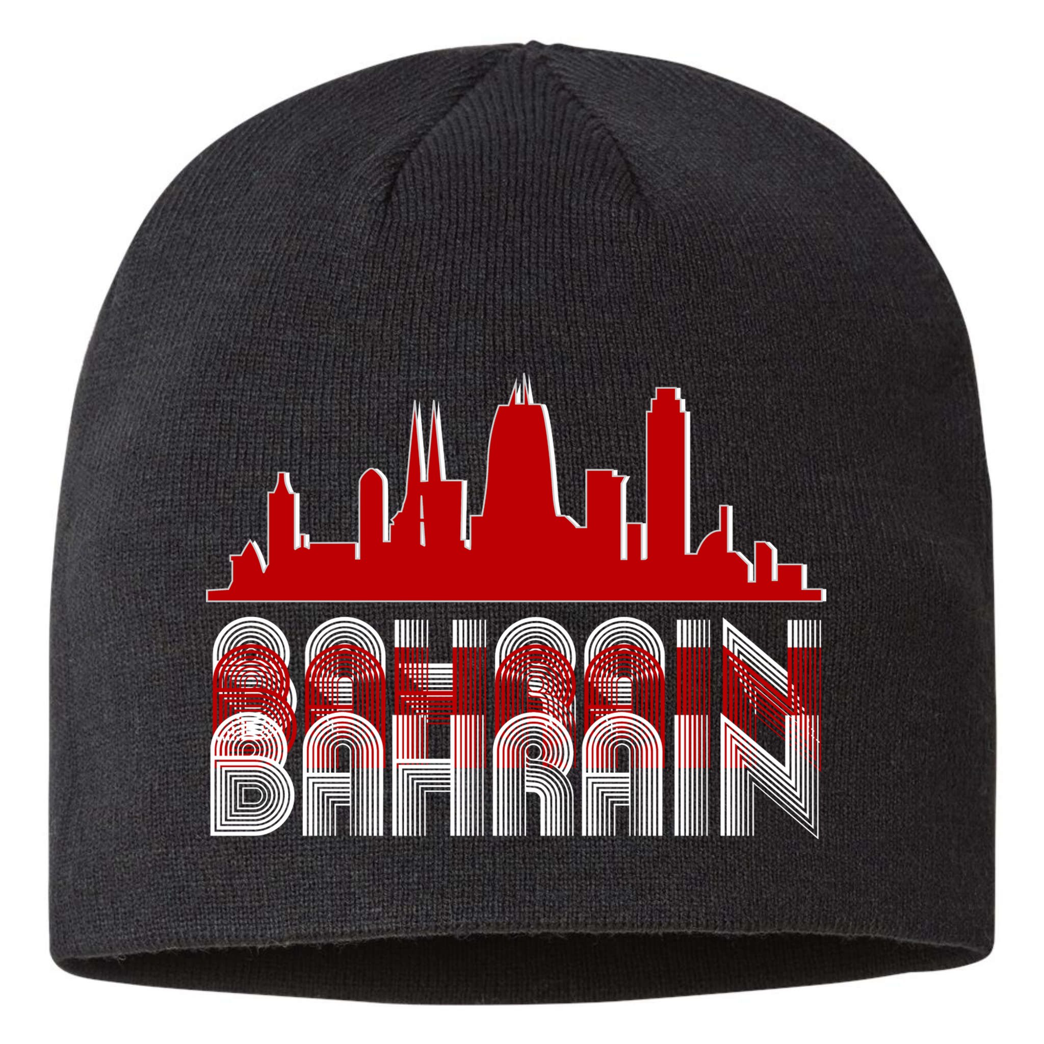 Bahrain Skyline Sustainable Beanie