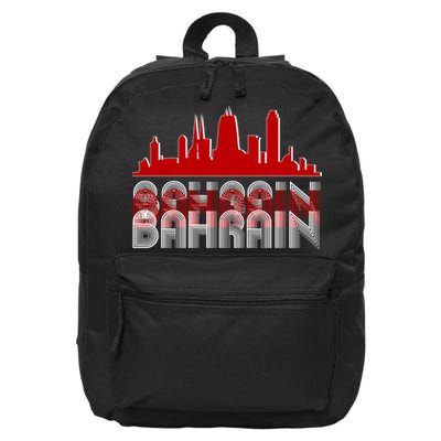 Bahrain Skyline 16 in Basic Backpack