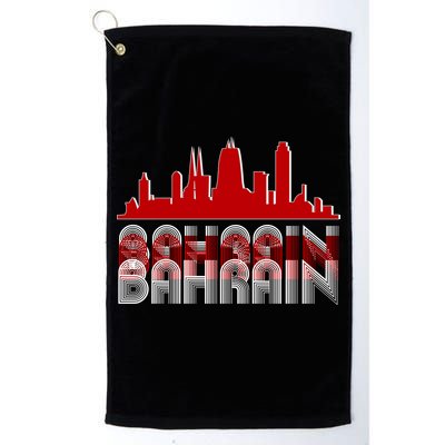 Bahrain Skyline Golf Towel