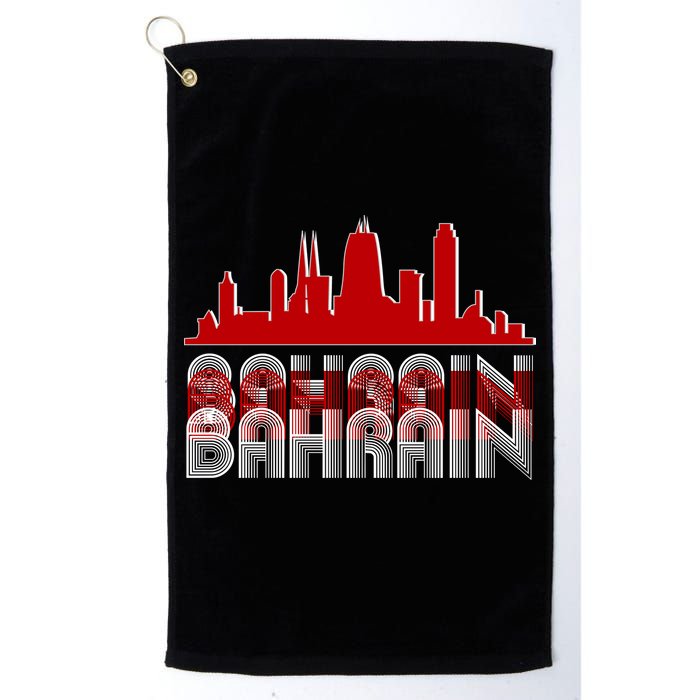 Bahrain Skyline Golf Towel