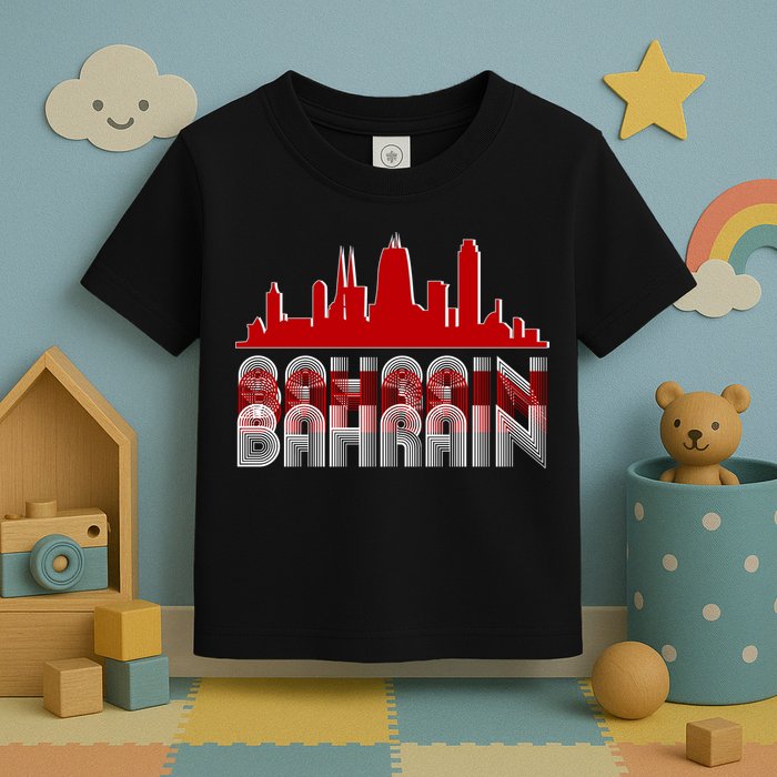Bahrain Skyline Toddler T-Shirt