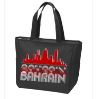 Bahrain Skyline Zip Tote Bag
