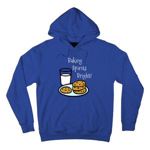 Baking Spirits Bright! Cookies And Milk Image Gift Hoodie