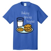 Baking Spirits Bright! Cookies And Milk Image Gift Tall T-Shirt