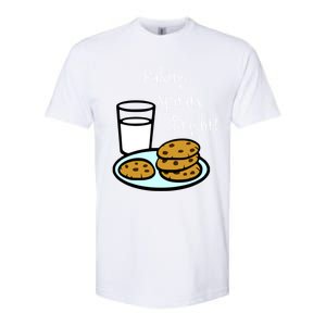 Baking Spirits Bright! Cookies And Milk Image Gift Softstyle CVC T-Shirt