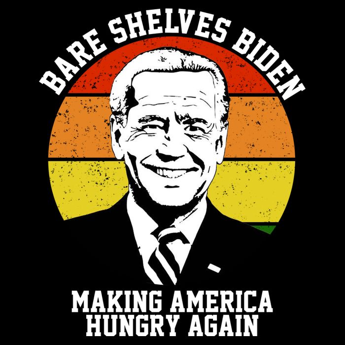 Bare Shelves Biden Making America Hungry Again Backpack