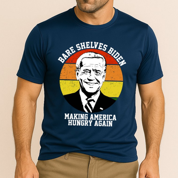 Bare Shelves Biden Making America Hungry Again Cooling Performance Crew T-Shirt