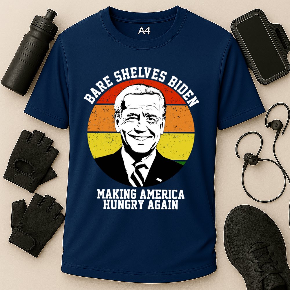 Bare Shelves Biden Making America Hungry Again Cooling Performance Crew T-Shirt