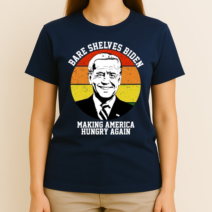 Bare Shelves Biden Making America Hungry Again T-Shirt