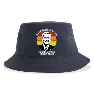 Bare Shelves Biden Making America Hungry Again Sustainable Bucket Hat