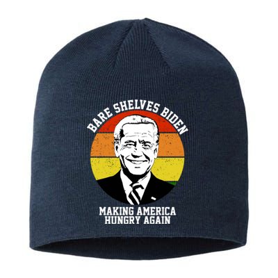 Bare Shelves Biden Making America Hungry Again Sustainable Beanie