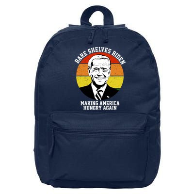 Bare Shelves Biden Making America Hungry Again 16 in Basic Backpack