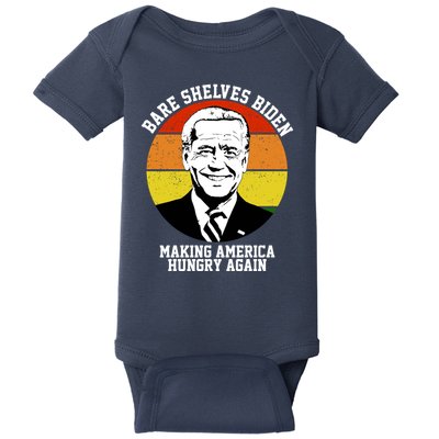 Bare Shelves Biden Making America Hungry Again Baby Bodysuit