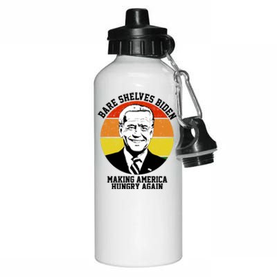 Bare Shelves Biden Making America Hungry Again Aluminum Water Bottle