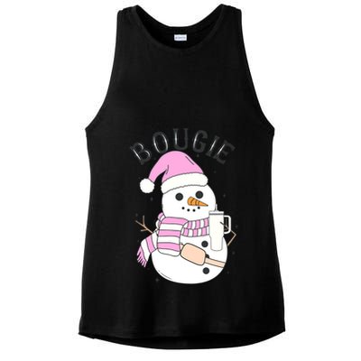 Boojee Snowman Bougie Snowman Stanley Ladies PosiCharge Tri-Blend Wicking Tank