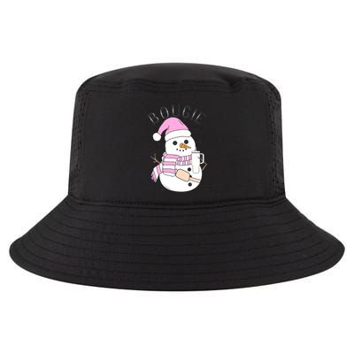 Boojee Snowman Bougie Snowman Stanley Cool Comfort Performance Bucket Hat