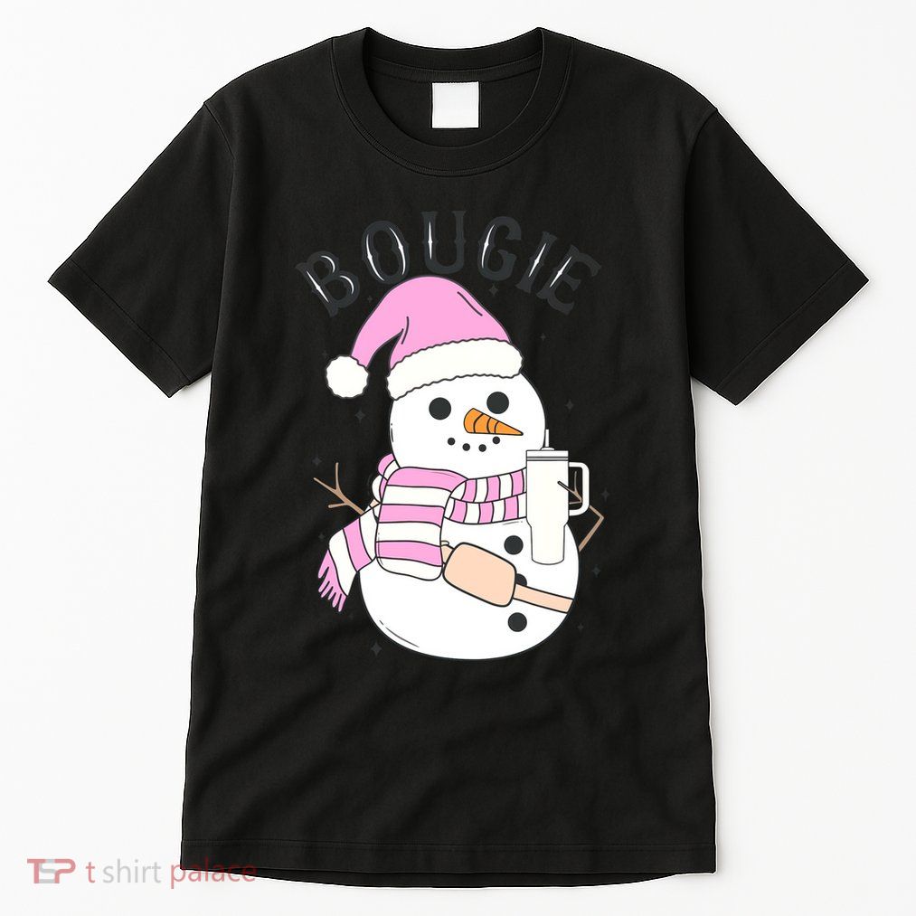 Boojee Snowman Bougie Snowman Stanley Tall T-Shirt