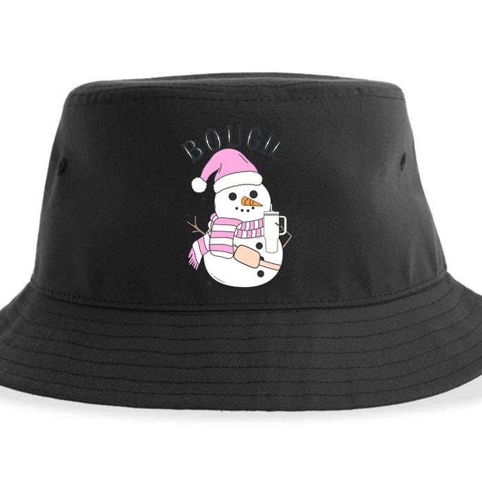Boojee Snowman Bougie Snowman Stanley Sustainable Bucket Hat
