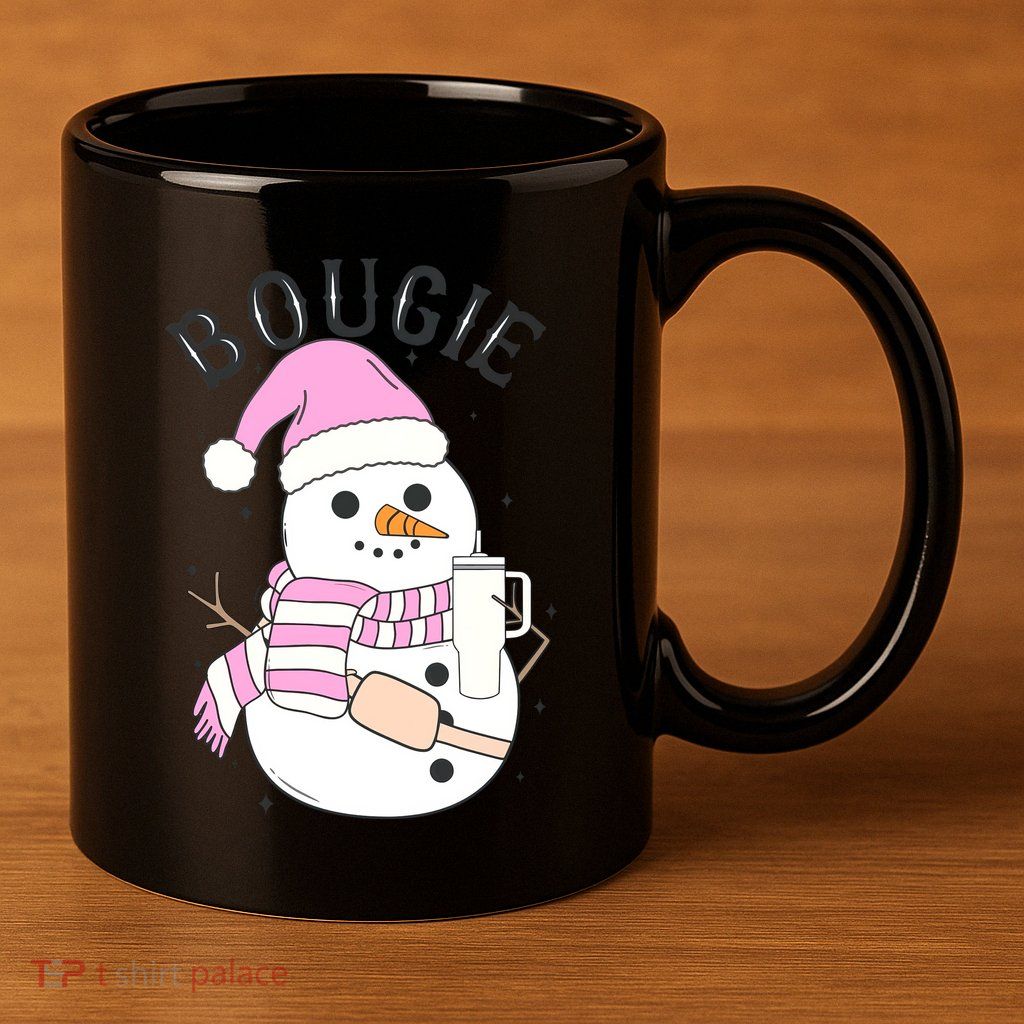 Boojee Snowman Bougie Snowman Stanley 11oz C Handle Ceramic Mug