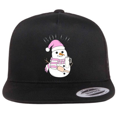 Boojee Snowman Bougie Snowman Stanley Flatbill Hat