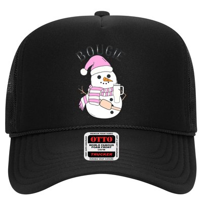 Boojee Snowman Bougie Snowman Stanley Trucker Hat