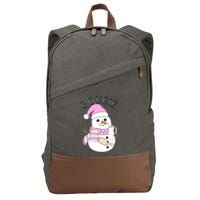Boojee Snowman Bougie Snowman Stanley Cotton Canvas Backpack