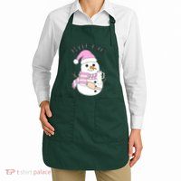 Boojee Snowman Bougie Snowman Stanley Apron