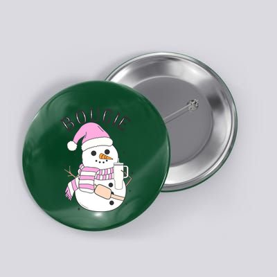 Boojee Snowman Bougie Snowman Stanley Button