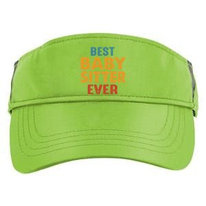 Best Sitter Care Worker Sitter Teacher Mother Gift Adult Drive Performance Visor