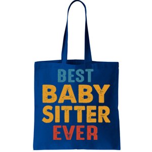 Best Sitter Care Worker Sitter Teacher Mother Gift Tote Bag