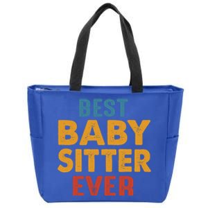 Best Sitter Care Worker Sitter Teacher Mother Gift Zip Tote Bag