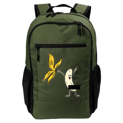 Banana Striptease Censored Naked Funny Adult Daily Commute Backpack