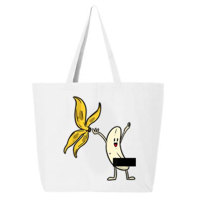 Banana Striptease Censored Naked Funny Adult 25L Jumbo Tote