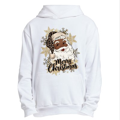 Black Santa Christmas African American Santa Urban Pullover Hoodie