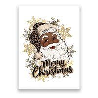 Black Santa Christmas African American Santa Poster