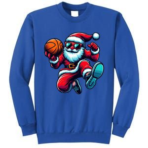 Basketball Santa Christmas Gift Sweatshirt