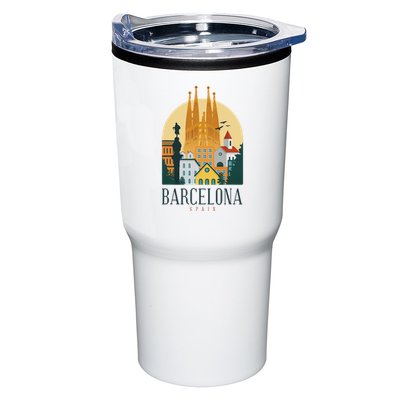 Barcelona Spain Cathedral Spanish City Souvenir Tumbler