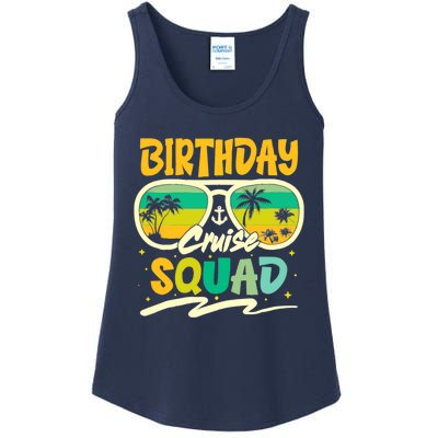 Birthday Summer Cruise Squad Party Vintage Lovers Holiday Ladies Essential Tank