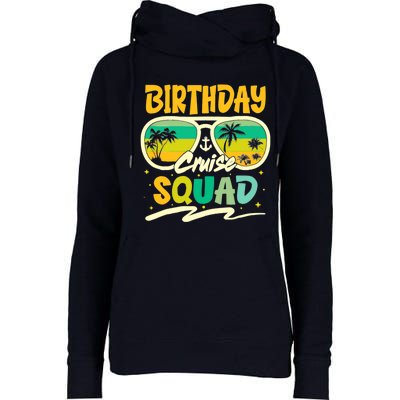 Birthday Summer Cruise Squad Party Vintage Lovers Holiday Womens Funnel Neck Pullover Hood