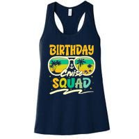 Birthday Summer Cruise Squad Party Vintage Lovers Holiday Women's Racerback Tank