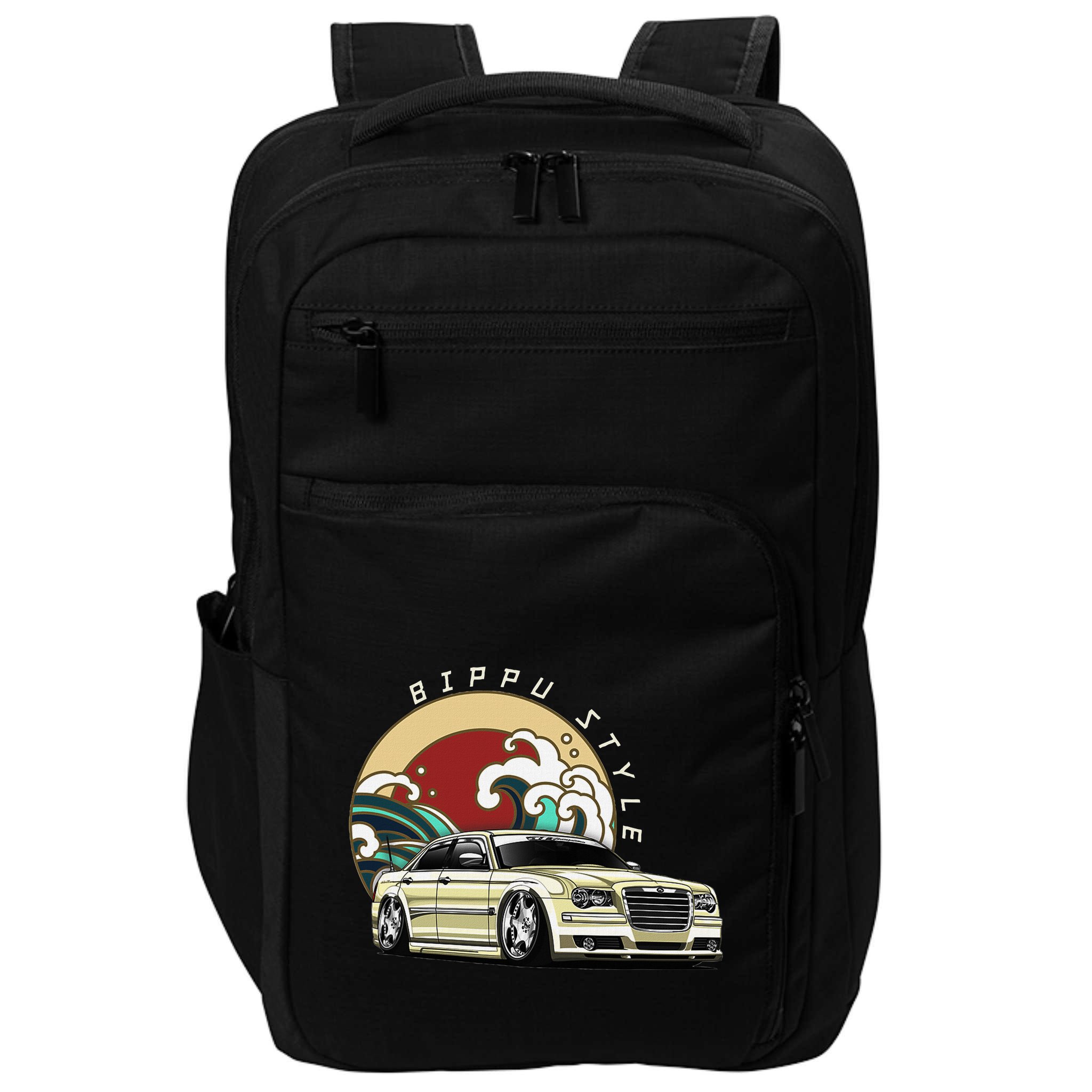 Bippu Style Car Japanese Car Culture Impact Tech Backpack