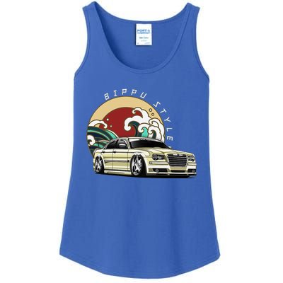 Bippu Style Car Japanese Car Culture Ladies Essential Tank