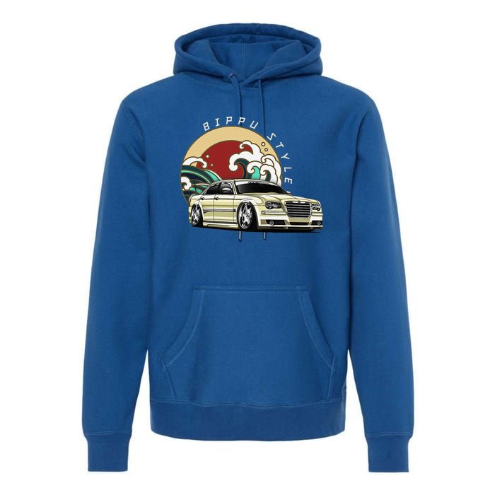 Bippu Style Car Japanese Car Culture Premium Hoodie